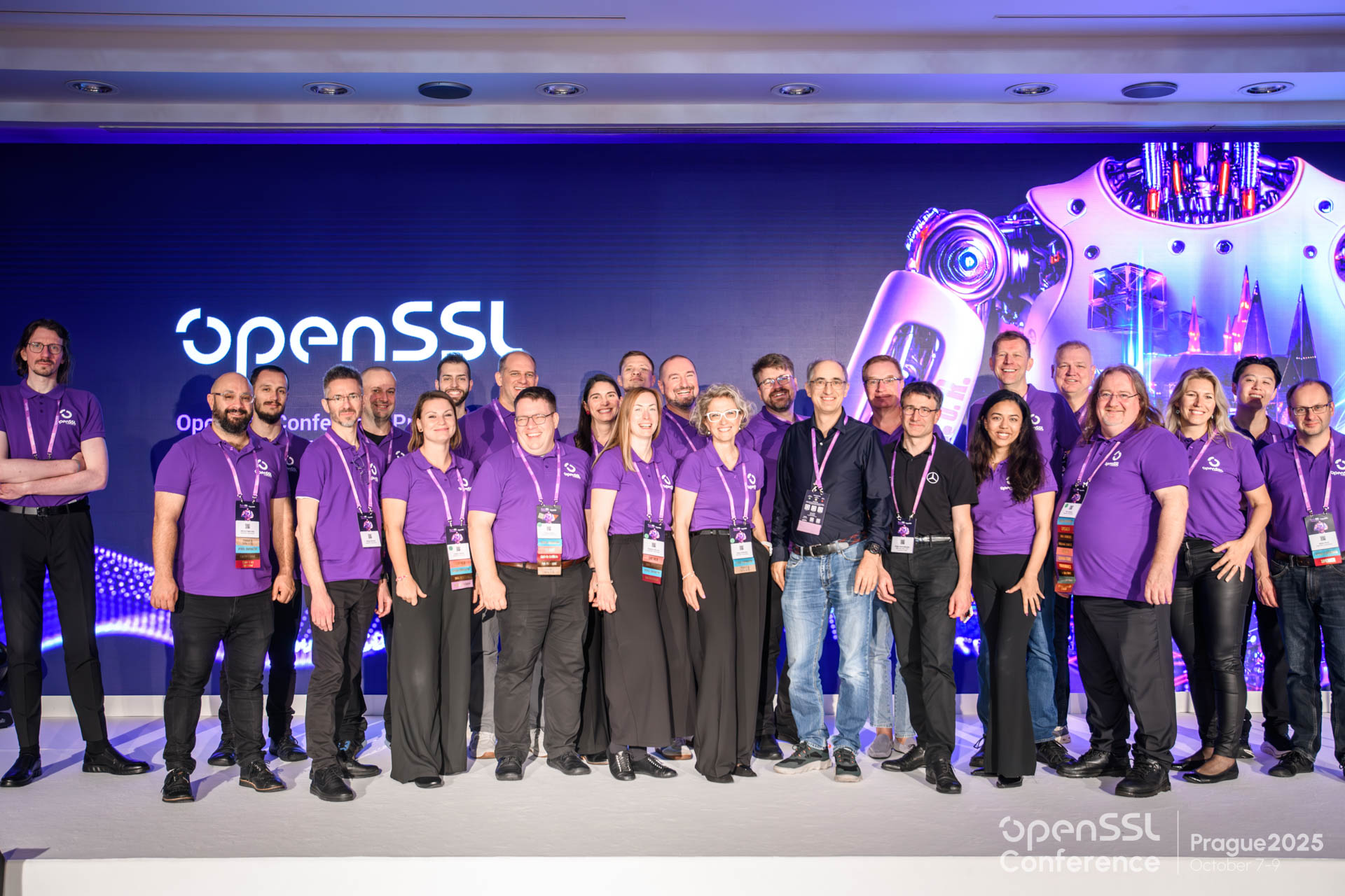 Anton Arapov at the OpenSSL Conference Prague 2025. Photo: OpenSSL Corporation